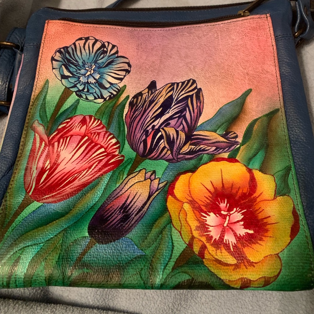 New Anuschka Leather Purse